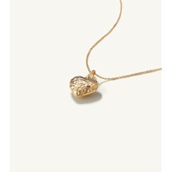 Gold chain with Heart pendant