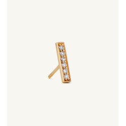 Diamond Line Earring