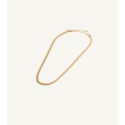 Gold Tone Delicate Snake Chain
